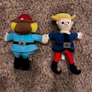 Rudolph The Red Nosed Reindeer Plushies